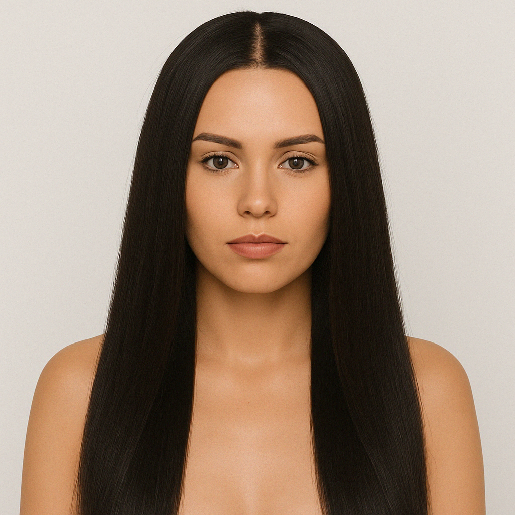 Straight U-Part Wig