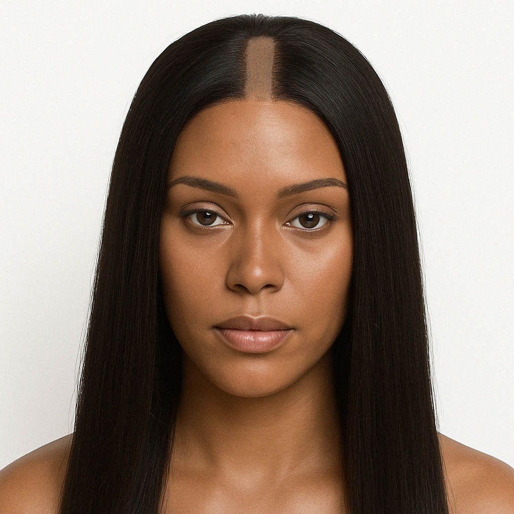 Straight U-Part Wig