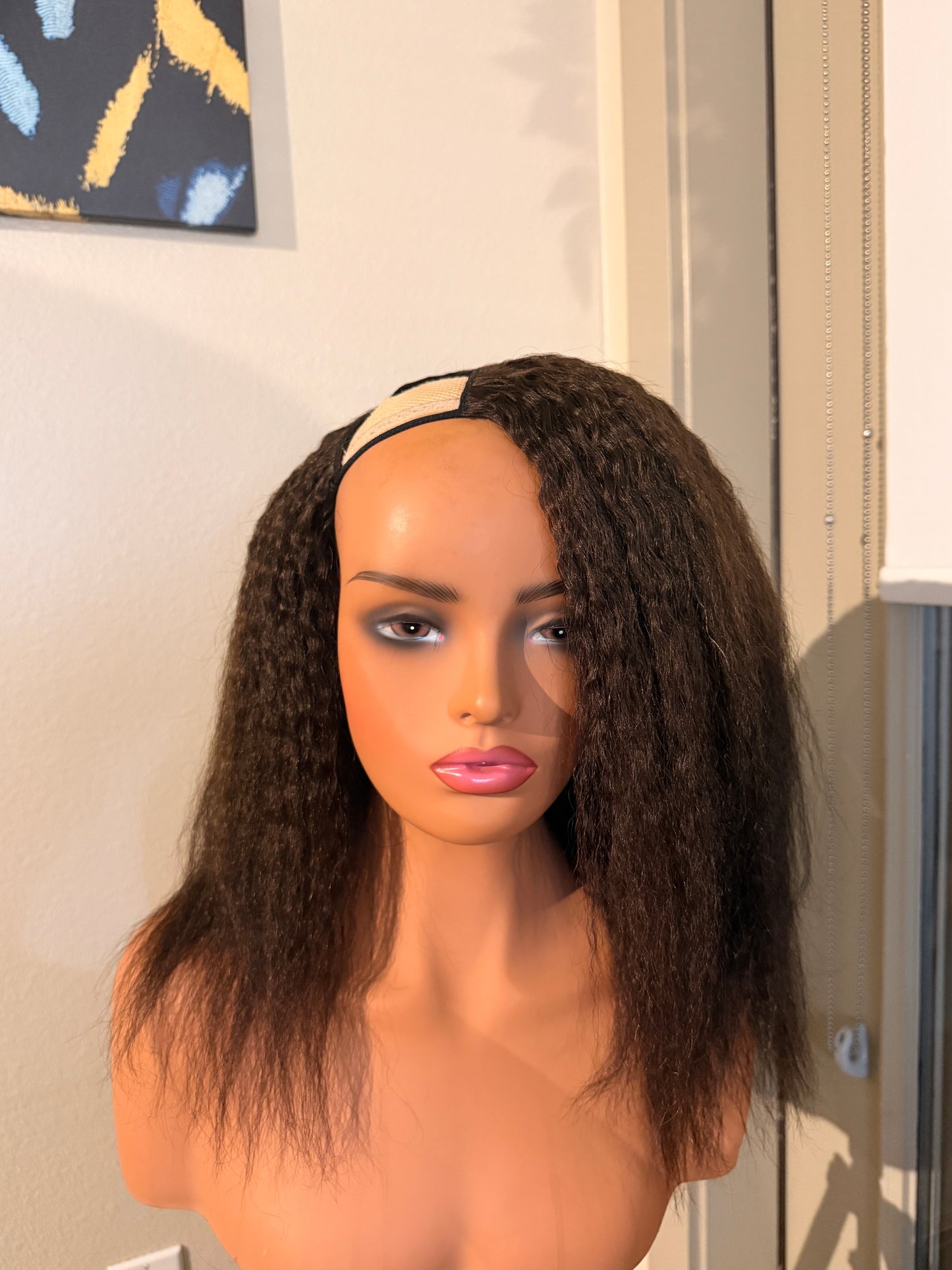 Kinky Straight U-Part Wig