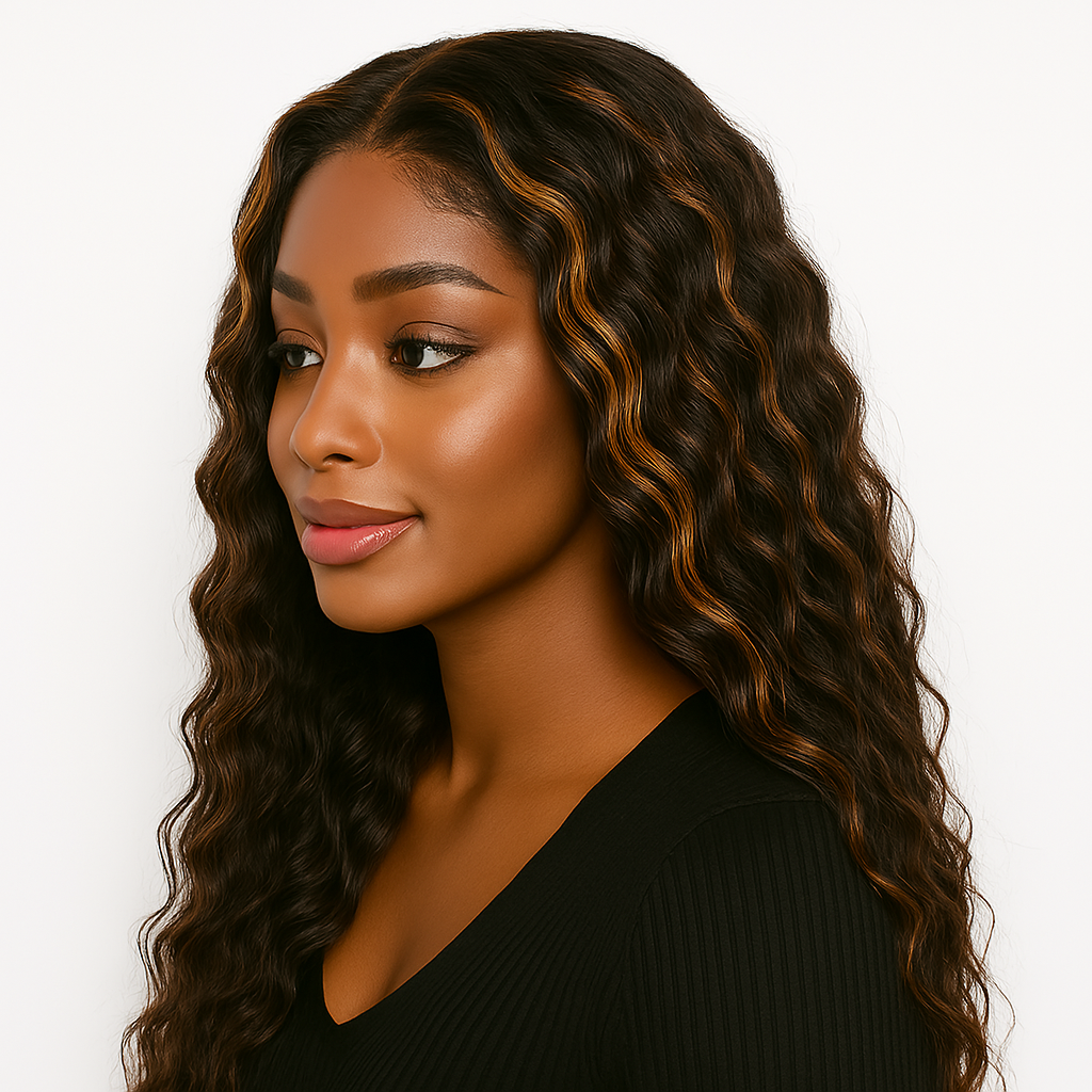 Alexis Water Wave Highlight HD Lace Wig