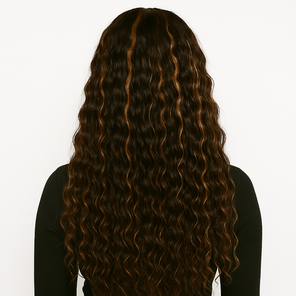 Alexis Water Wave Highlight HD Lace Wig